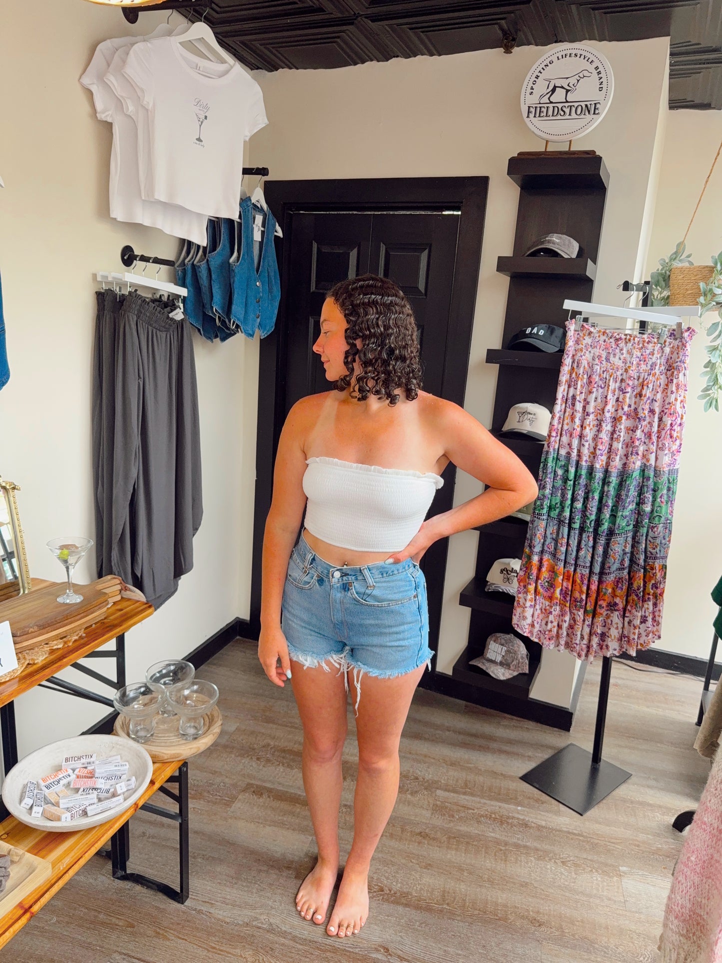 Smocked Tube Top
