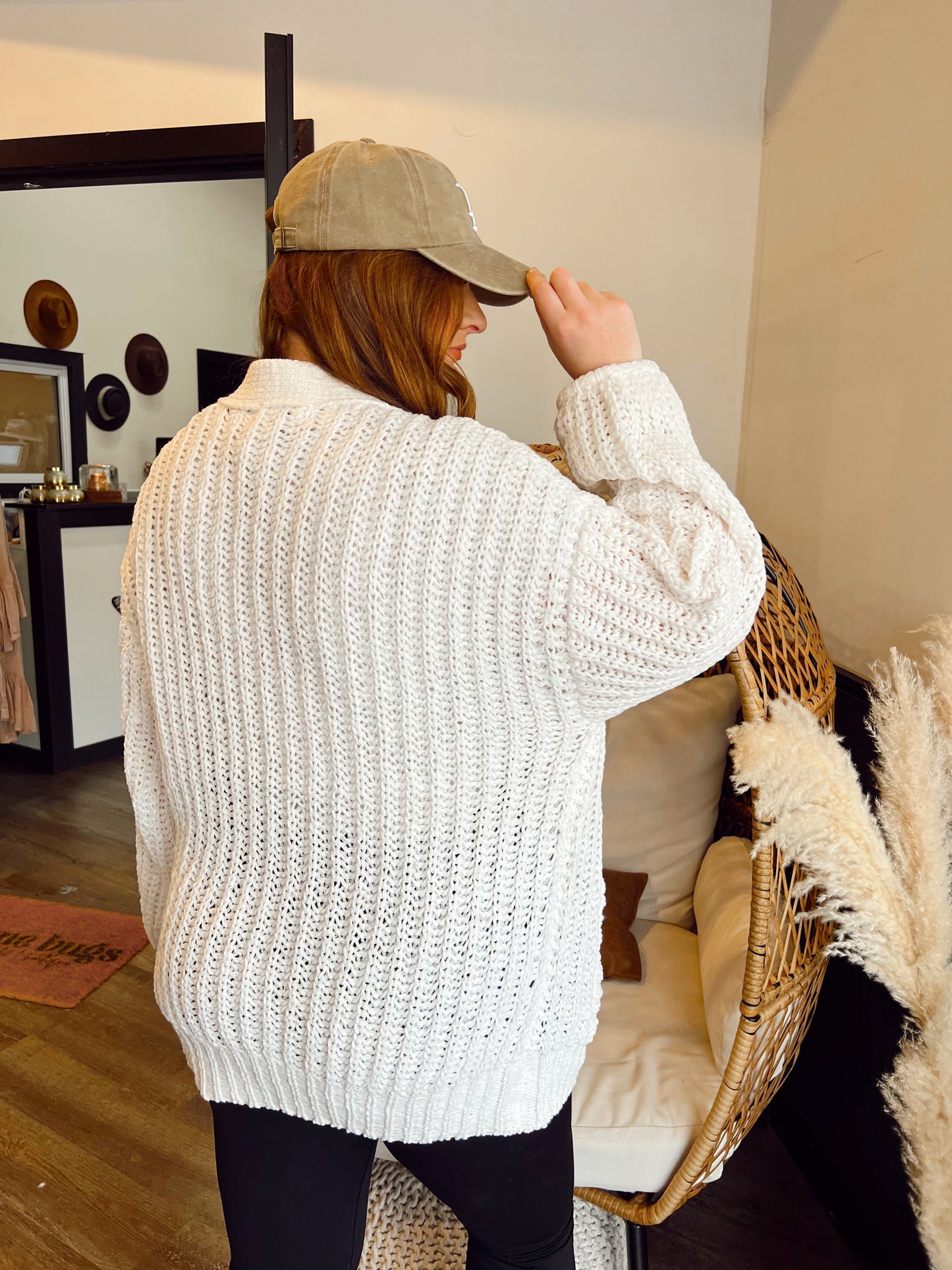 Cora Cream Cardigan