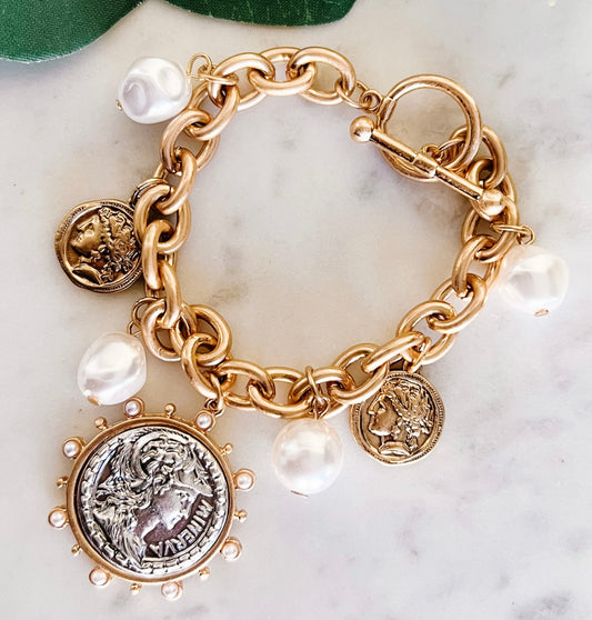Chunky Charm Bracelet