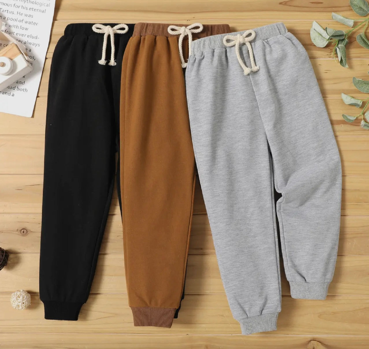 Brown Jogger Sweatpants