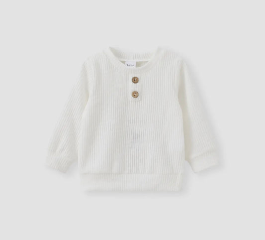 White Cotton Long Sleeve