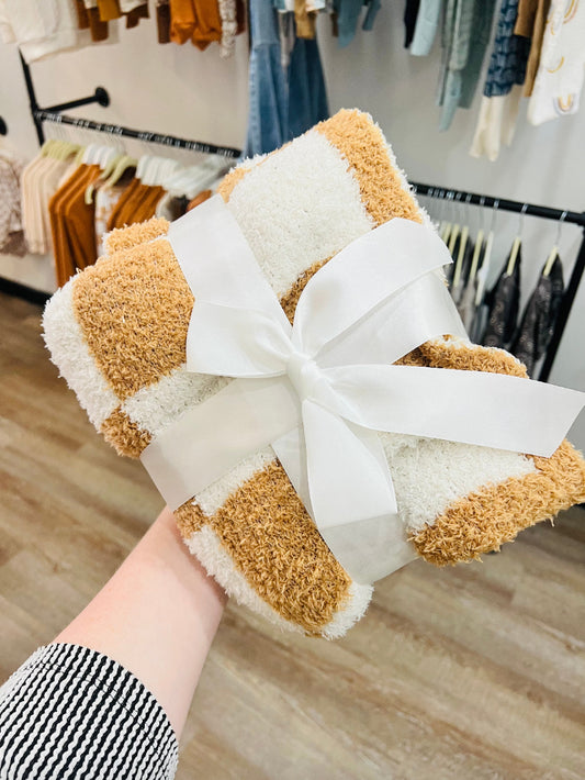 Checkered Baby Blanket