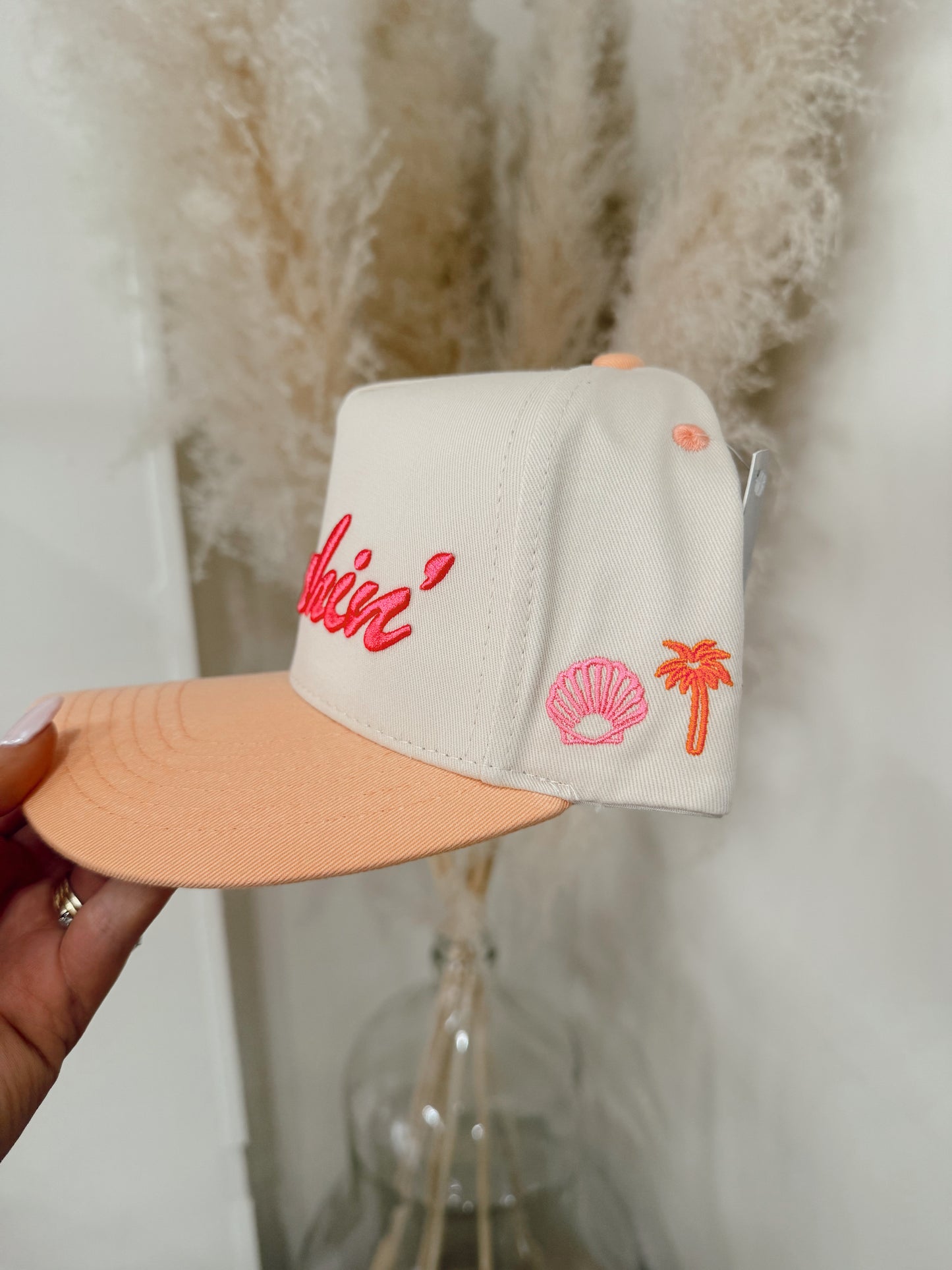 Peach Beachin Hat