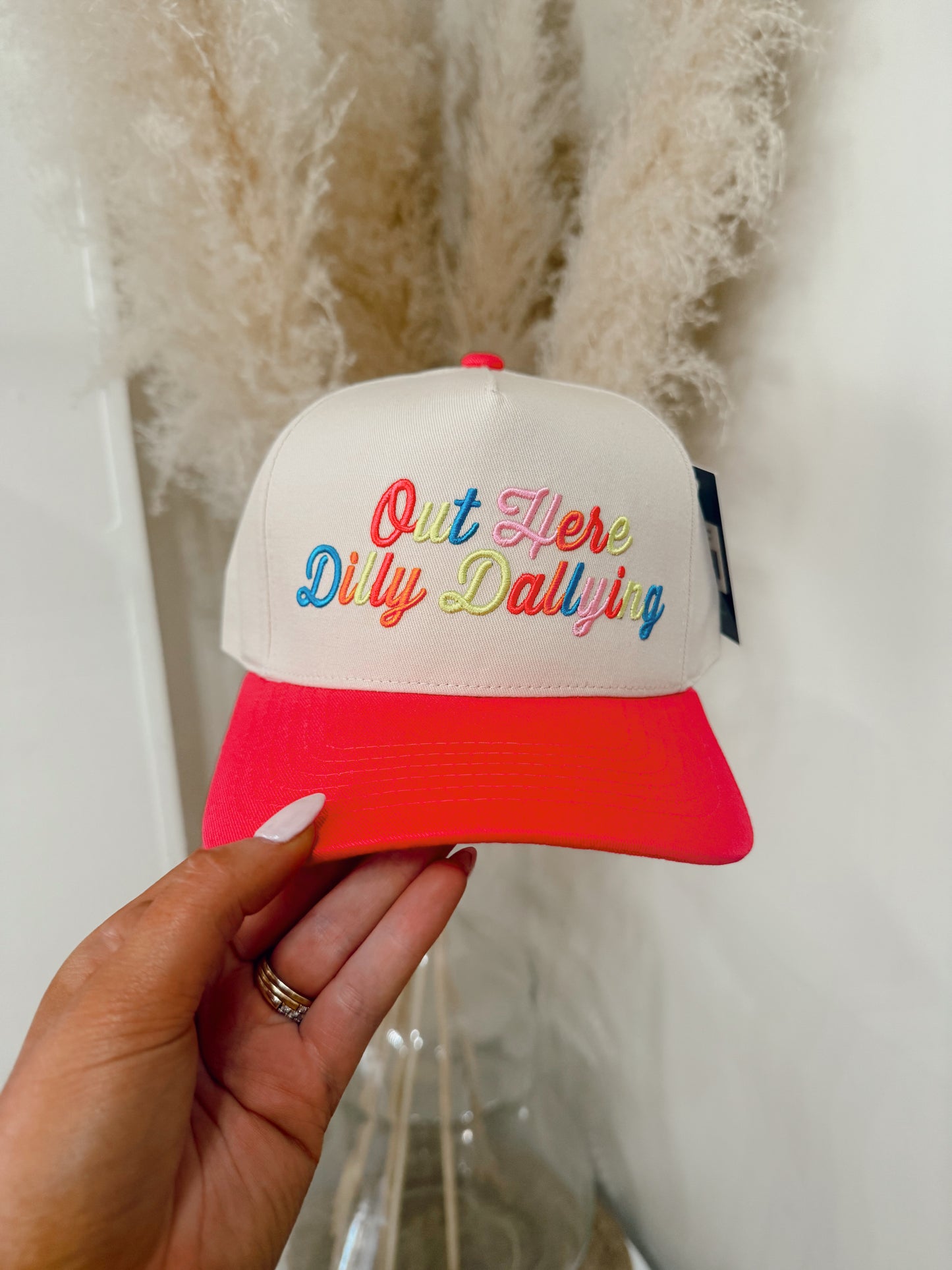 Pink Dilly Dally Hat